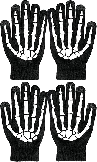 OTPEH - sugar skull winter gloves