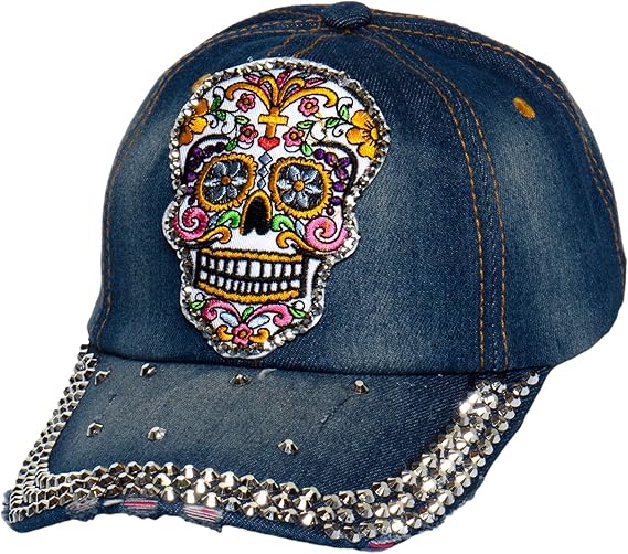 TOP HEADWEAR - sugar skull beanie