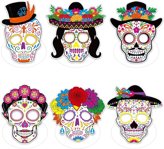 Konsait - sugar skull face mask