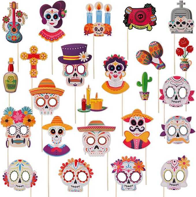 Konsait - sugar skull face mask