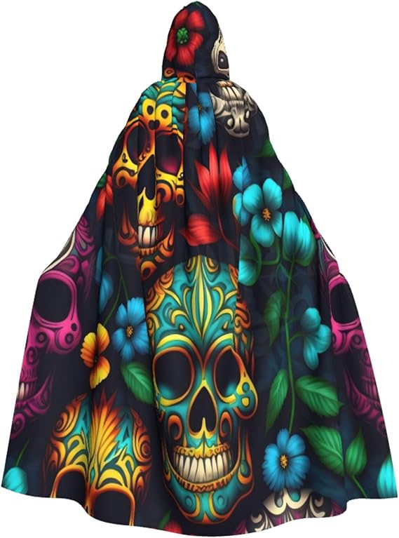 ANFXIEDU - sugar skull dress womens