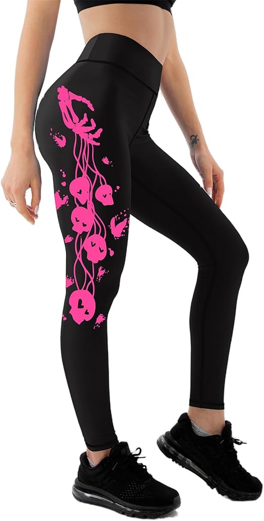 LsdgFriday - sugar skull leggings for women