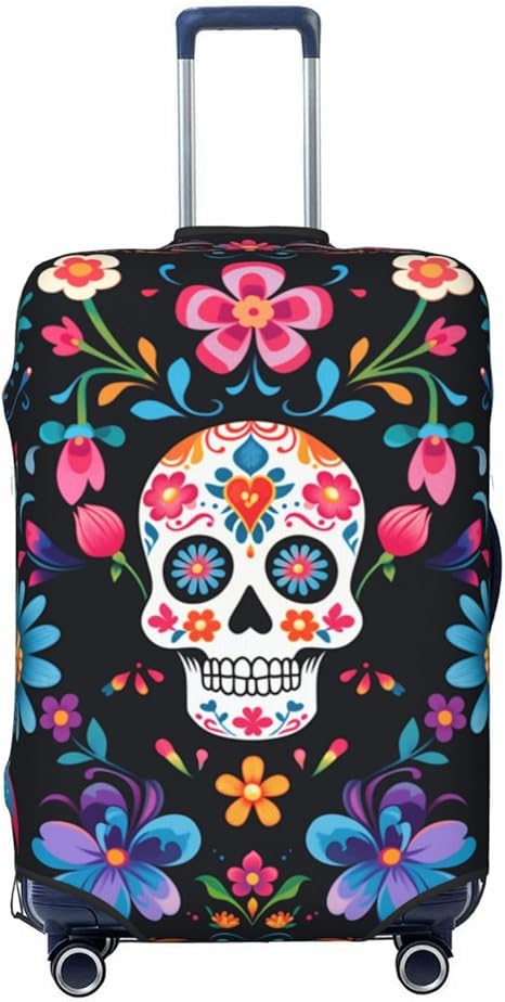 keluki - sugar skull luggage set