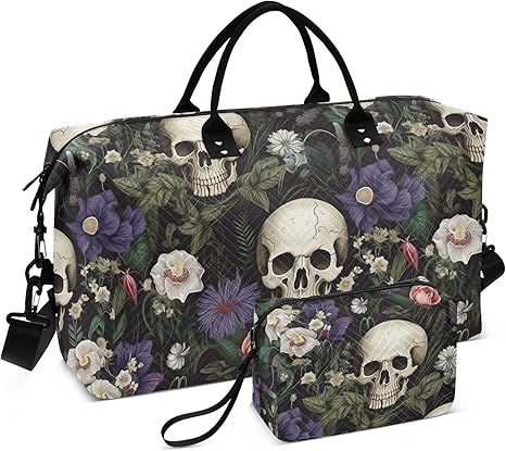 senya - sugar skull luggage set