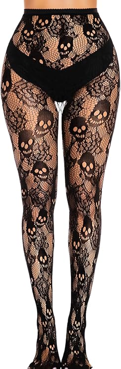 ShawGobow - sugar skull leggings for women