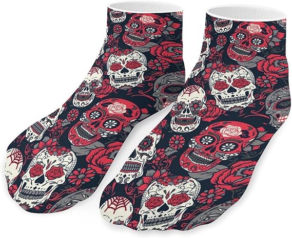 Generic - sugar skull socks womens