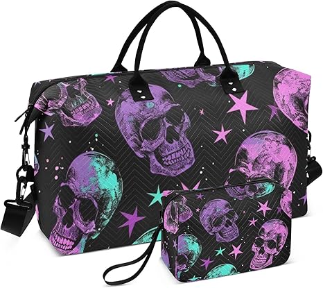 senya - sugar skull luggage set