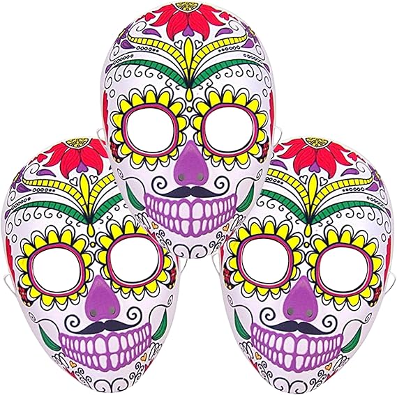 Needzo - sugar skull face mask
