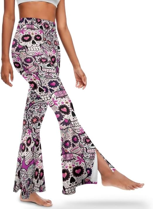 Irisjudy - sugar skull boots for women