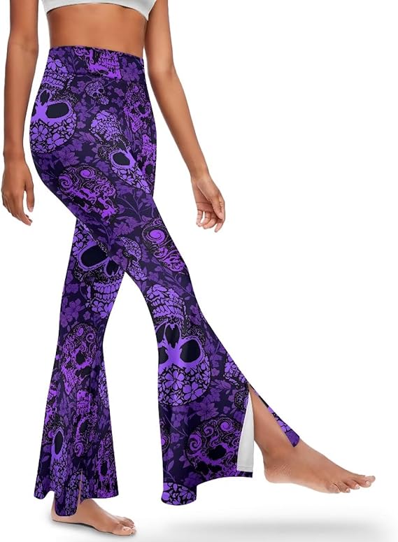 Irisjudy - sugar skull leggings for women