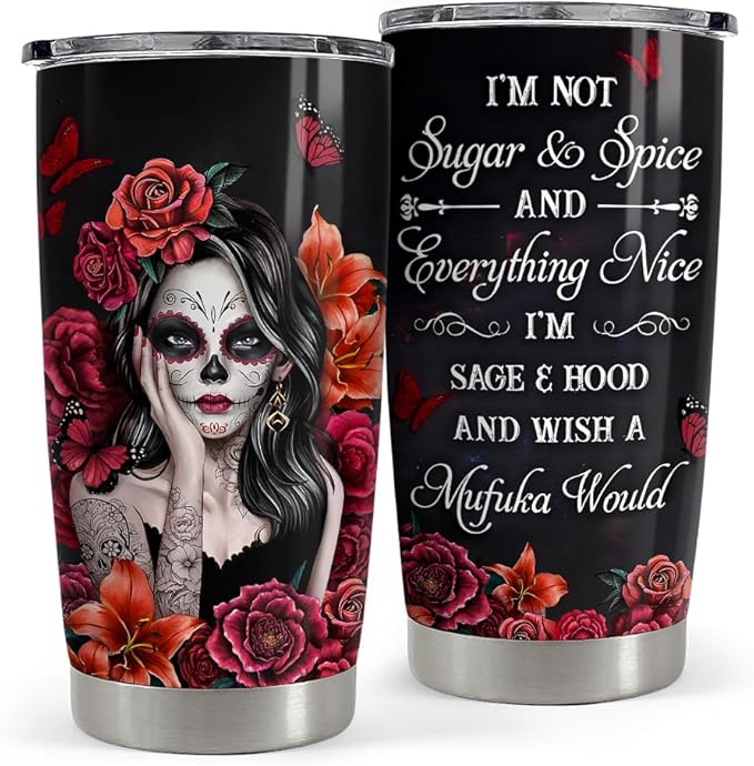 SANDJEST - sugar skull winter gloves