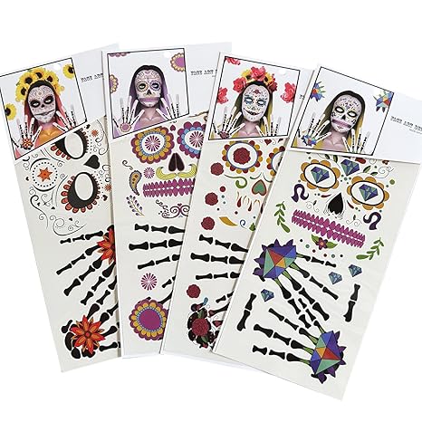 LEOARS - sugar skull face mask