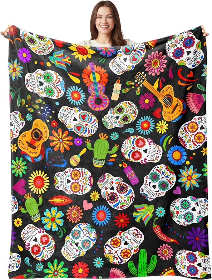 Vtfczeb - sugar skull winter gloves