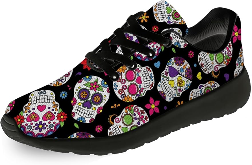 bakei - sugar skull sneakers womens