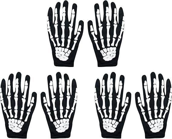 TOUGS - sugar skull winter gloves