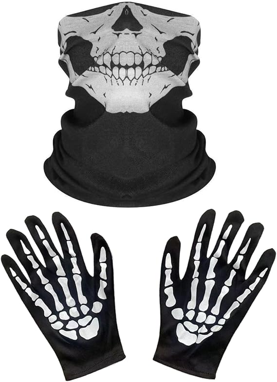 ONEINHE - sugar skull winter gloves