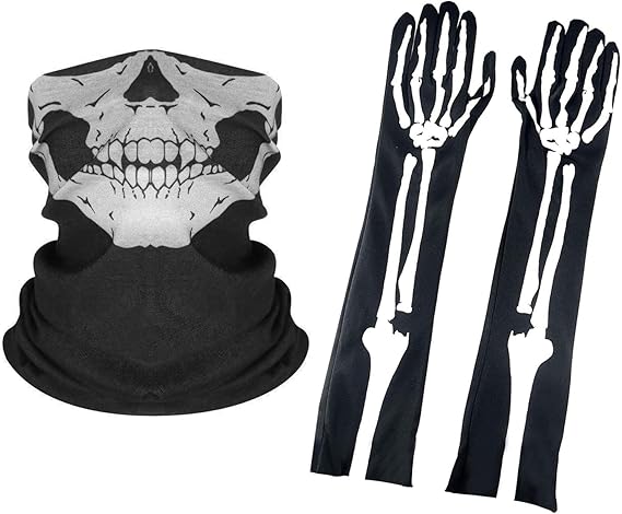 ONEINHE - sugar skull winter gloves