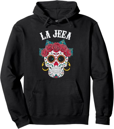 Mexican Sugar Skull - sugar skull hoodie mens