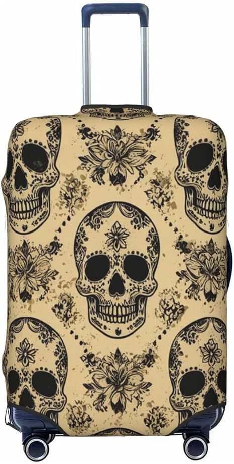 YPPAHHHH - sugar skull luggage set