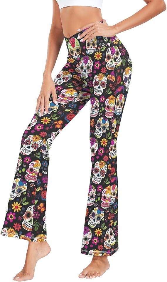 CHIFIGNO - sugar skull boots for women