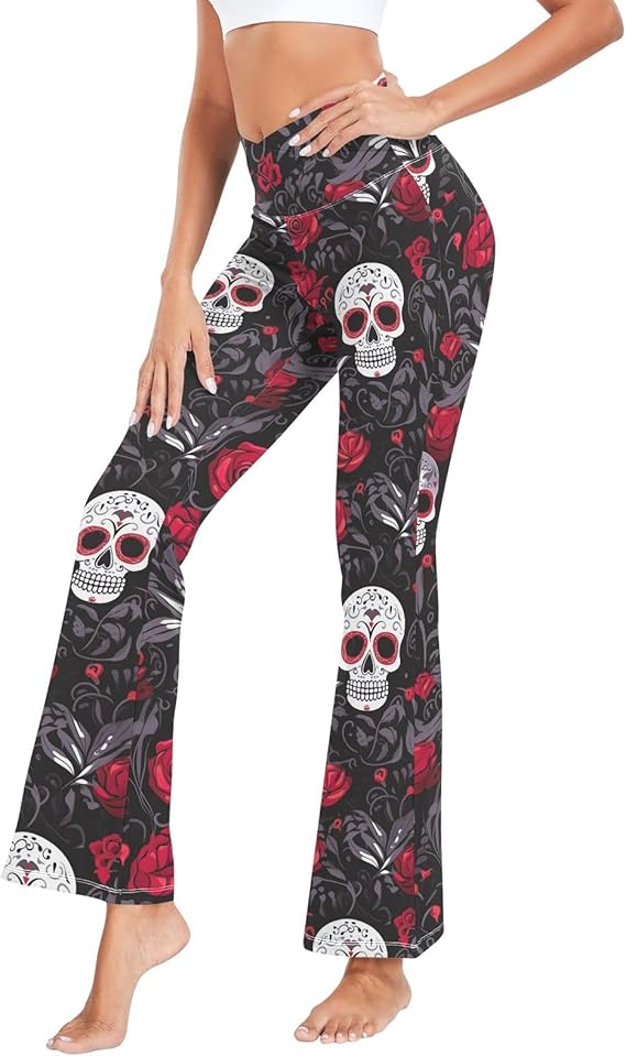 CHIFIGNO - sugar skull boots for women