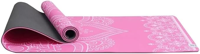 Yoga Mat - Premium 6mm Print Reversible Extra Thick and Large Non Slip Exercise & Fitness Mat for All Types of Yoga, Pilates & Floor Workouts (78" x 24" x 6mm Thick) - sugar skull yoga mat