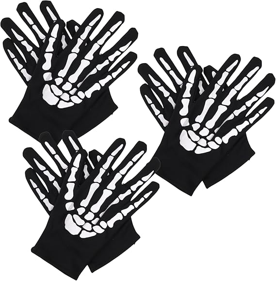 Needzo - sugar skull winter gloves