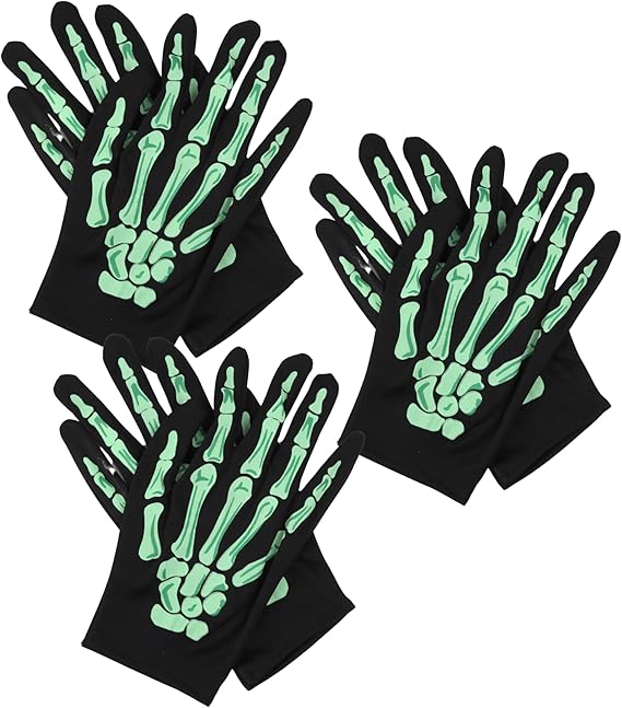 Needzo - sugar skull winter gloves