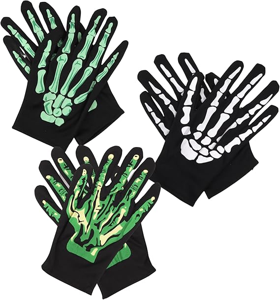 Needzo - sugar skull winter gloves