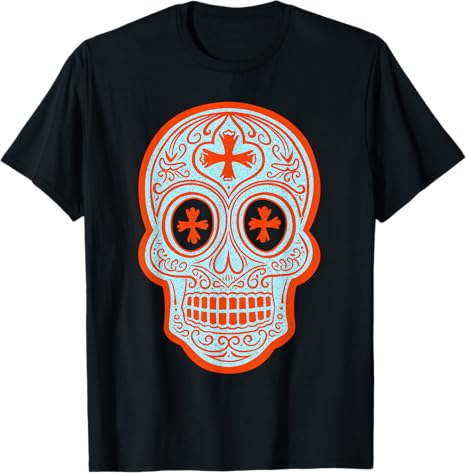 Casa De Huesos - sugar skull t-shirt womens