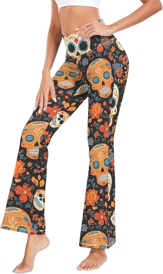 CHIFIGNO - sugar skull boots for women