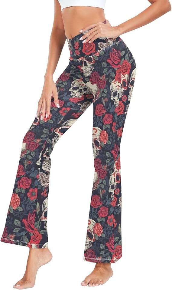 CHIFIGNO - sugar skull boots for women