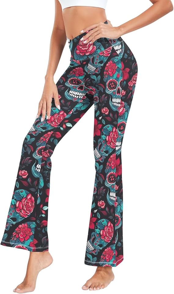 CHIFIGNO - sugar skull boots for women