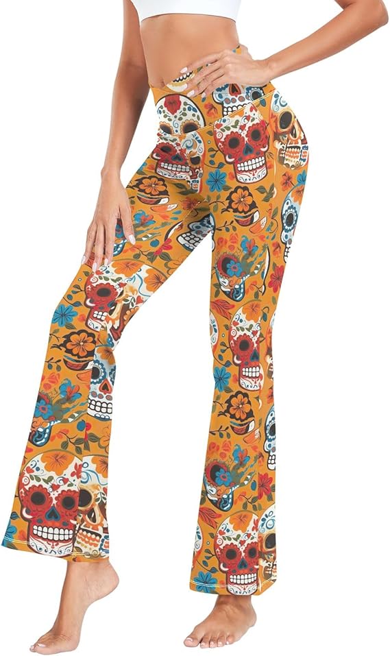 CHIFIGNO - sugar skull boots for women