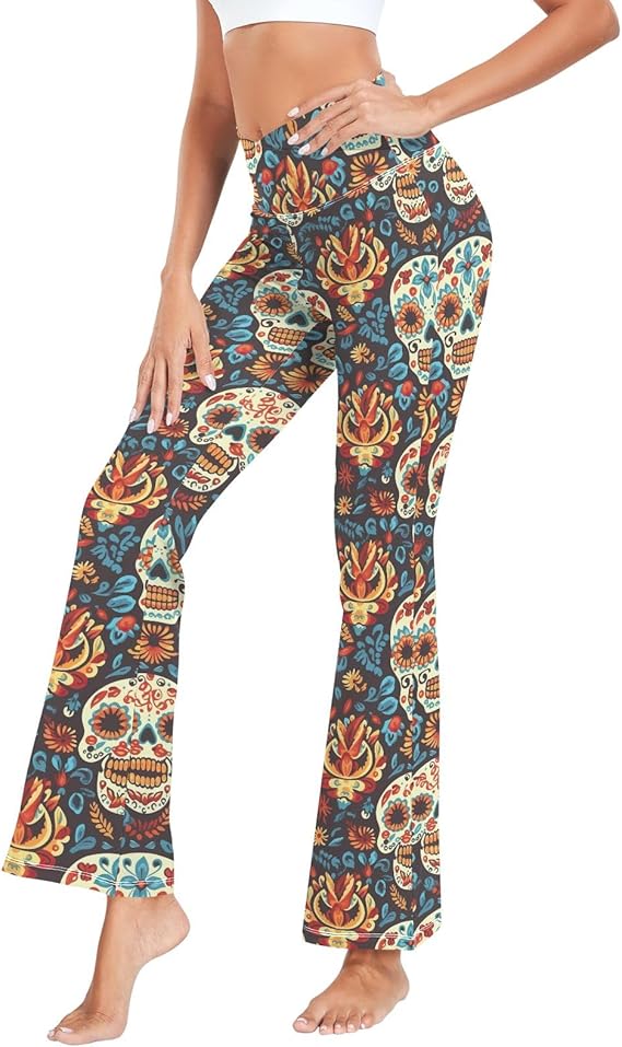 CHIFIGNO - sugar skull boots for women