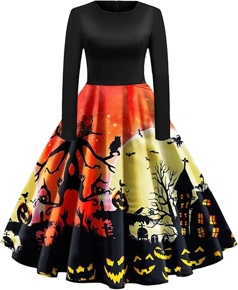 GreaSmart - sugar skull dress womens