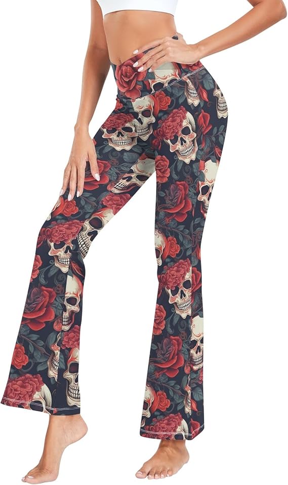 CHIFIGNO - sugar skull boots for women