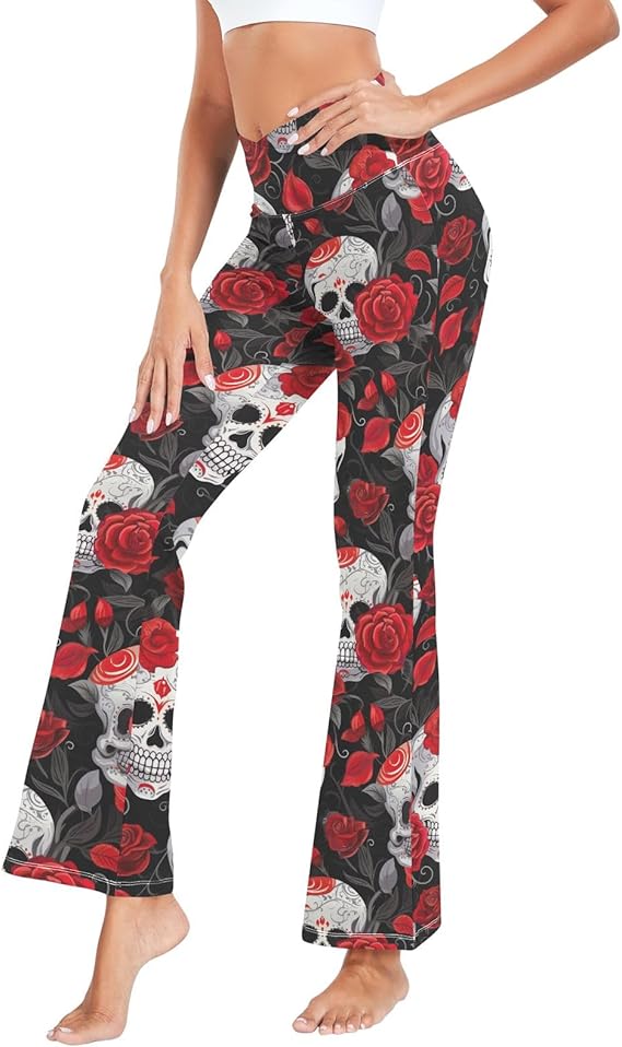 CHIFIGNO - sugar skull boots for women