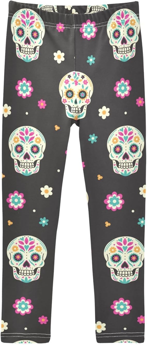 Yclenyo - sugar skull leggings for women