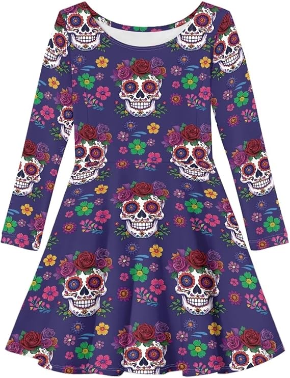 Cumagical - sugar skull dress womens