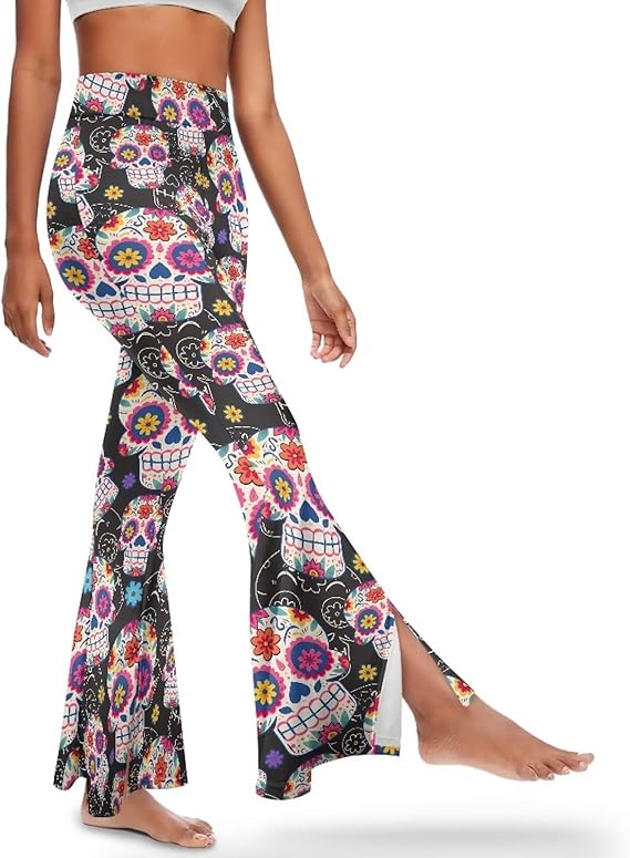 Irisjudy - sugar skull boots for women