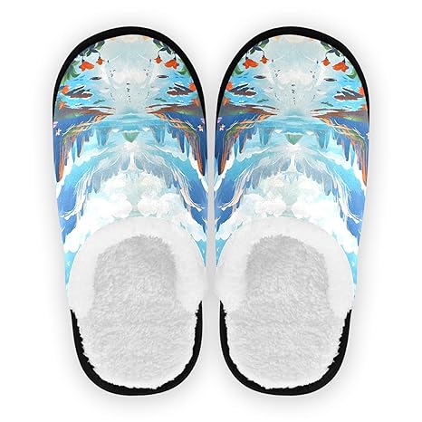 ALAZA - sugar skull slippers womens