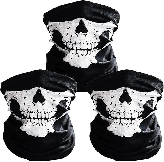 XZSXSL - sugar skull face mask