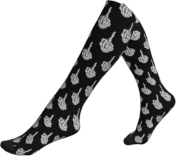 AIMASTZ - sugar skull socks womens