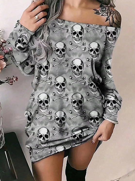 Generic - sugar skull dress womens