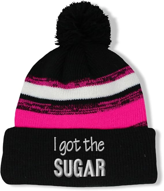 Speedy Pros - sugar skull beanie