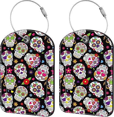 iapodiad - sugar skull luggage set