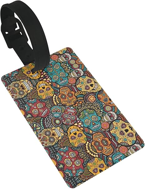 Cattpa - sugar skull luggage set
