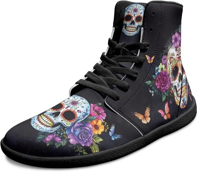 xixirimido - sugar skull high tops