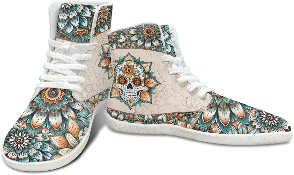 Jndtueit - sugar skull sneakers womens